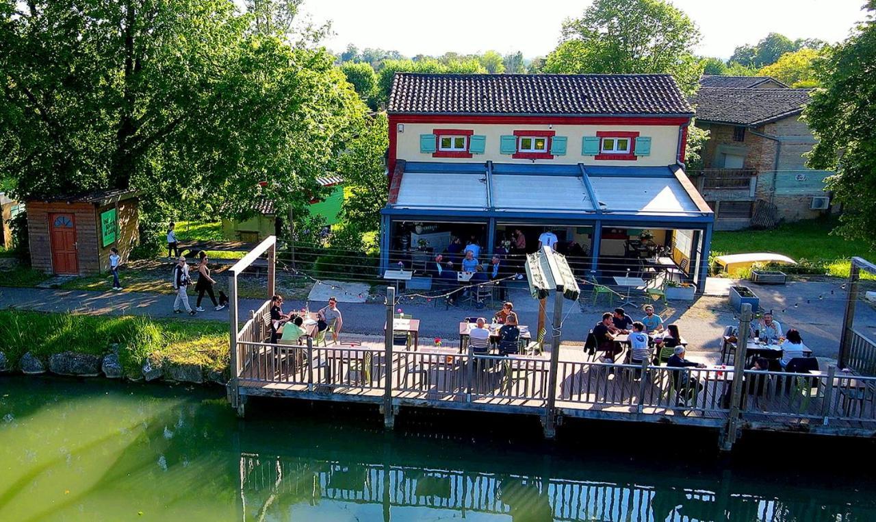 Une Bouteille Au Canal Dieupentale Ngoại thất bức ảnh